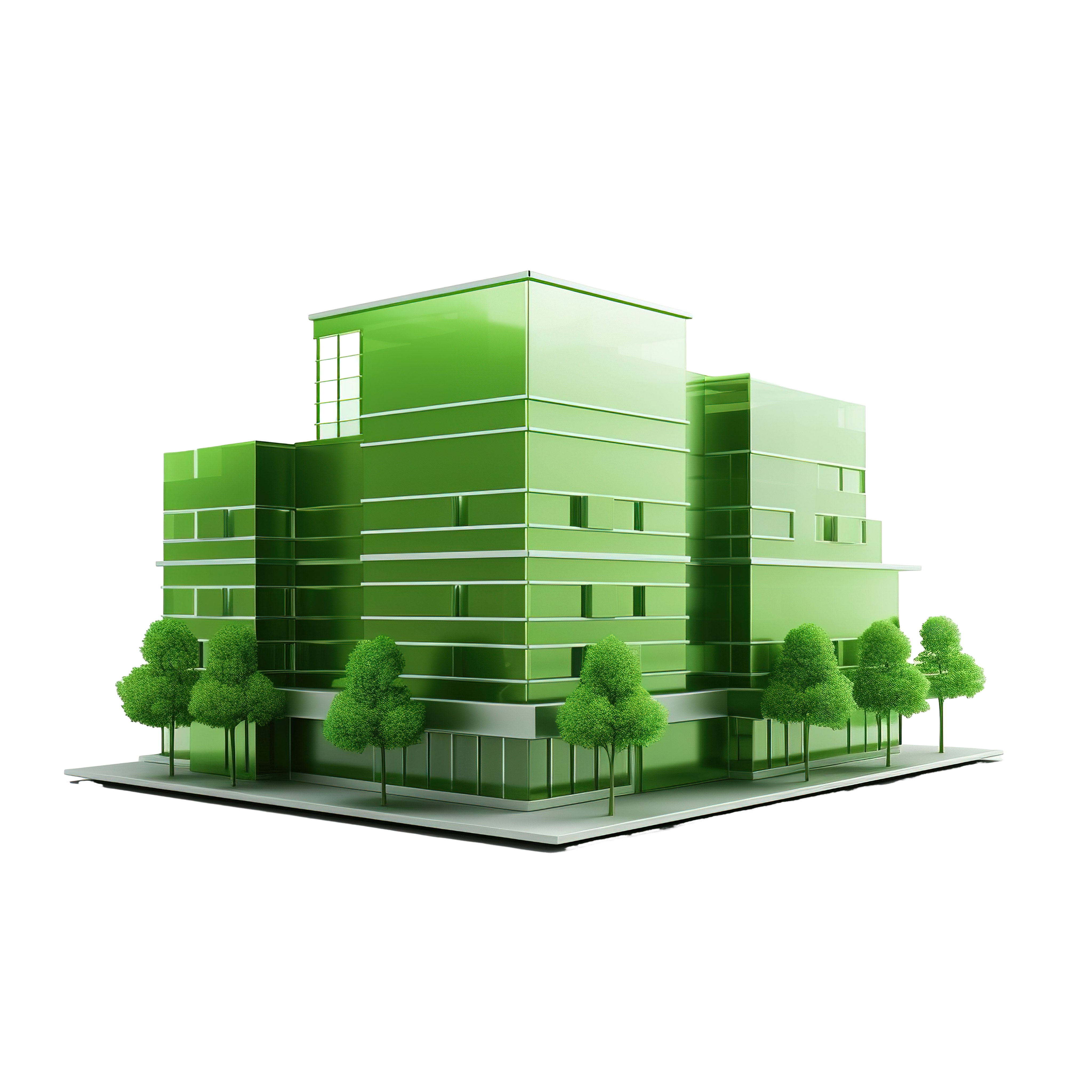 Modern Green Building